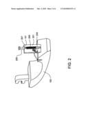 RELEASE HANDLE WITH INTEGRATED INERTIA LOCKING MECHANISM diagram and image