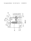 RELEASE HANDLE WITH INTEGRATED INERTIA LOCKING MECHANISM diagram and image