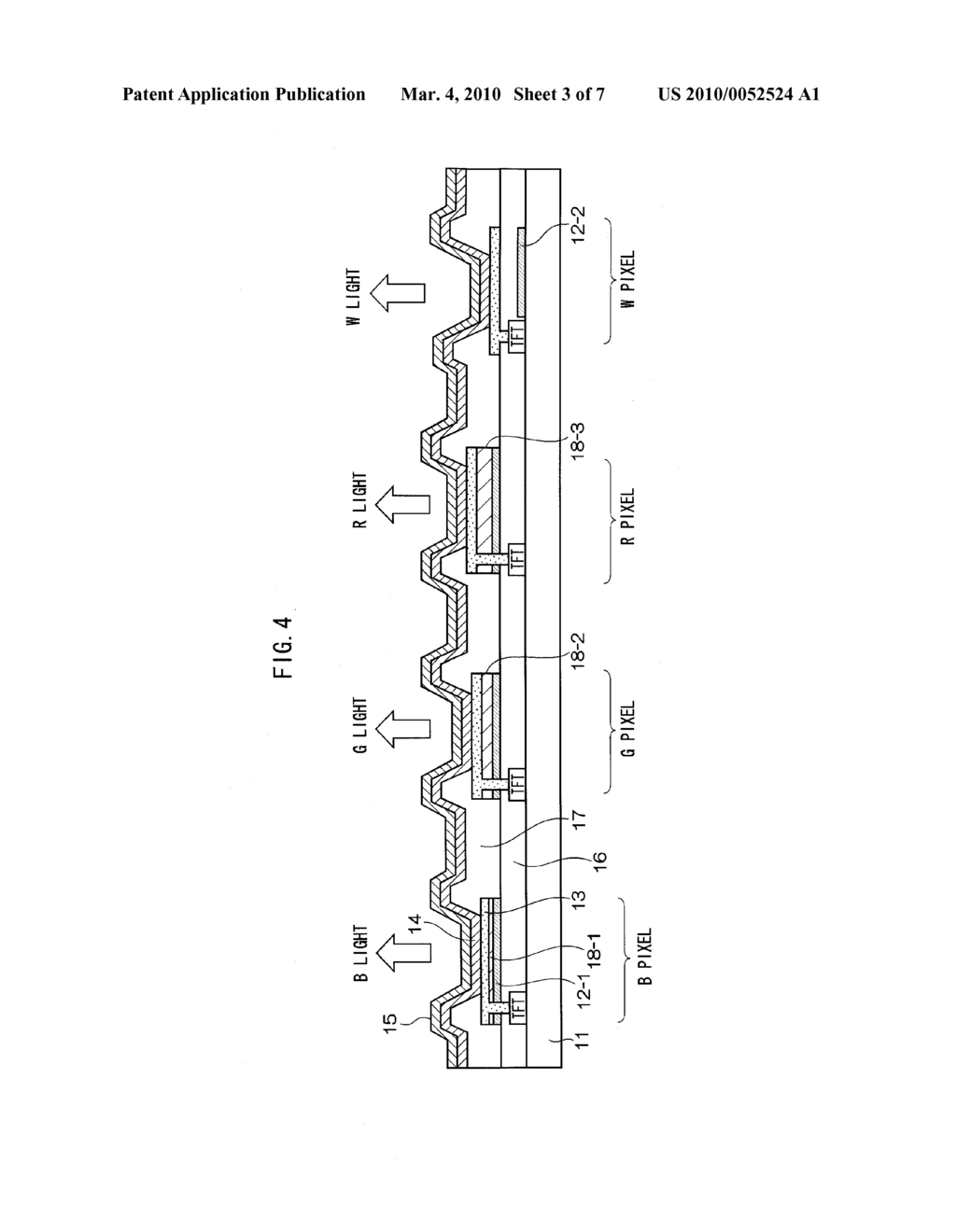 COLOR DISPLAY DEVICE AND METHOD FOR MANUFACTURING THE SAME - diagram, schematic, and image 04