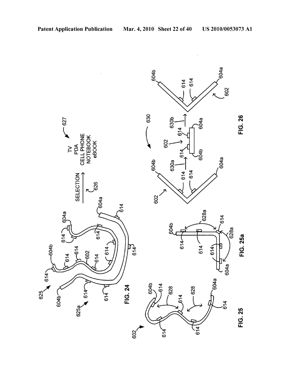 Display control based on bendable display containing electronic device conformation sequence status - diagram, schematic, and image 24
