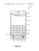 PORTABLE ELECTRONIC DEVICE INCLUDING TOUCHSCREEN AND METHOD OF CONTROLLING THE PORTABLE ELECTRONIC DEVICE diagram and image