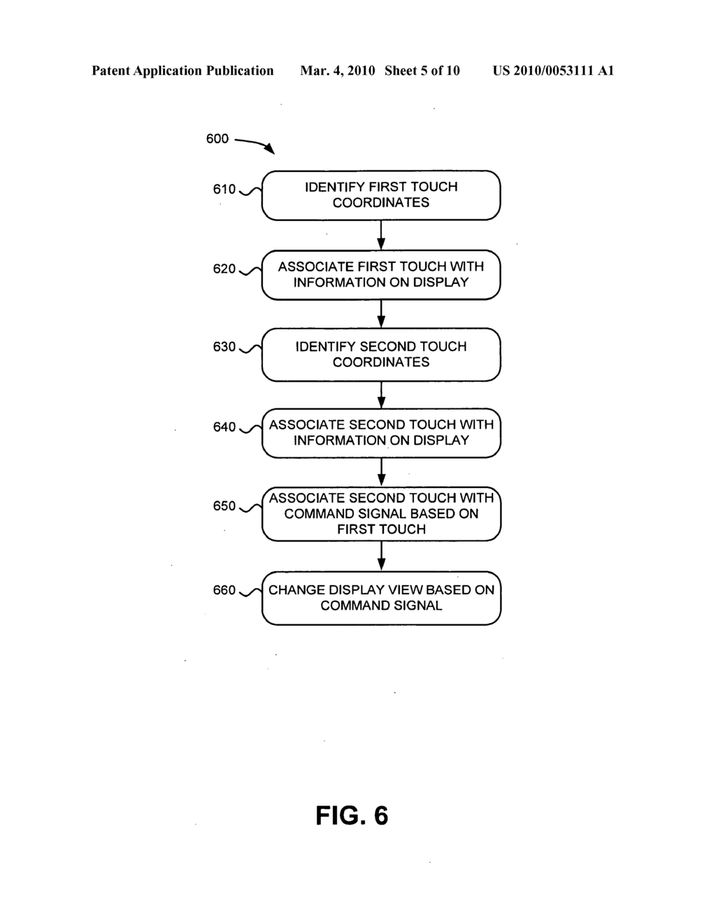 MULTI-TOUCH CONTROL FOR TOUCH SENSITIVE DISPLAY - diagram, schematic, and image 06