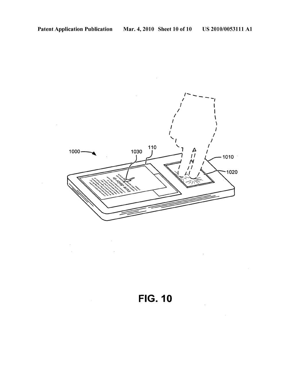 MULTI-TOUCH CONTROL FOR TOUCH SENSITIVE DISPLAY - diagram, schematic, and image 11