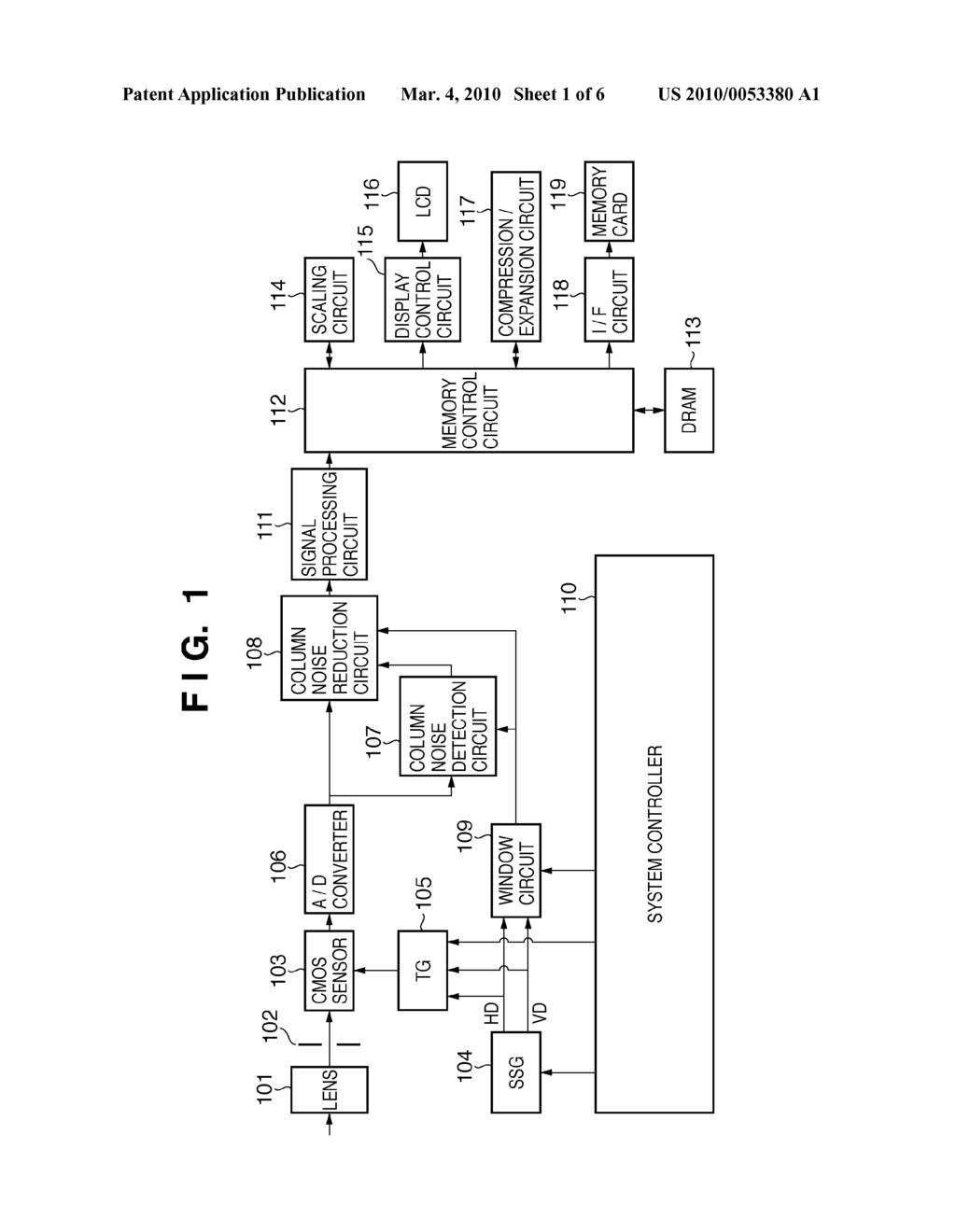 IMAGE SENSING APPARATUS AND CONTROL METHOD THEREFOR - diagram, schematic, and image 02