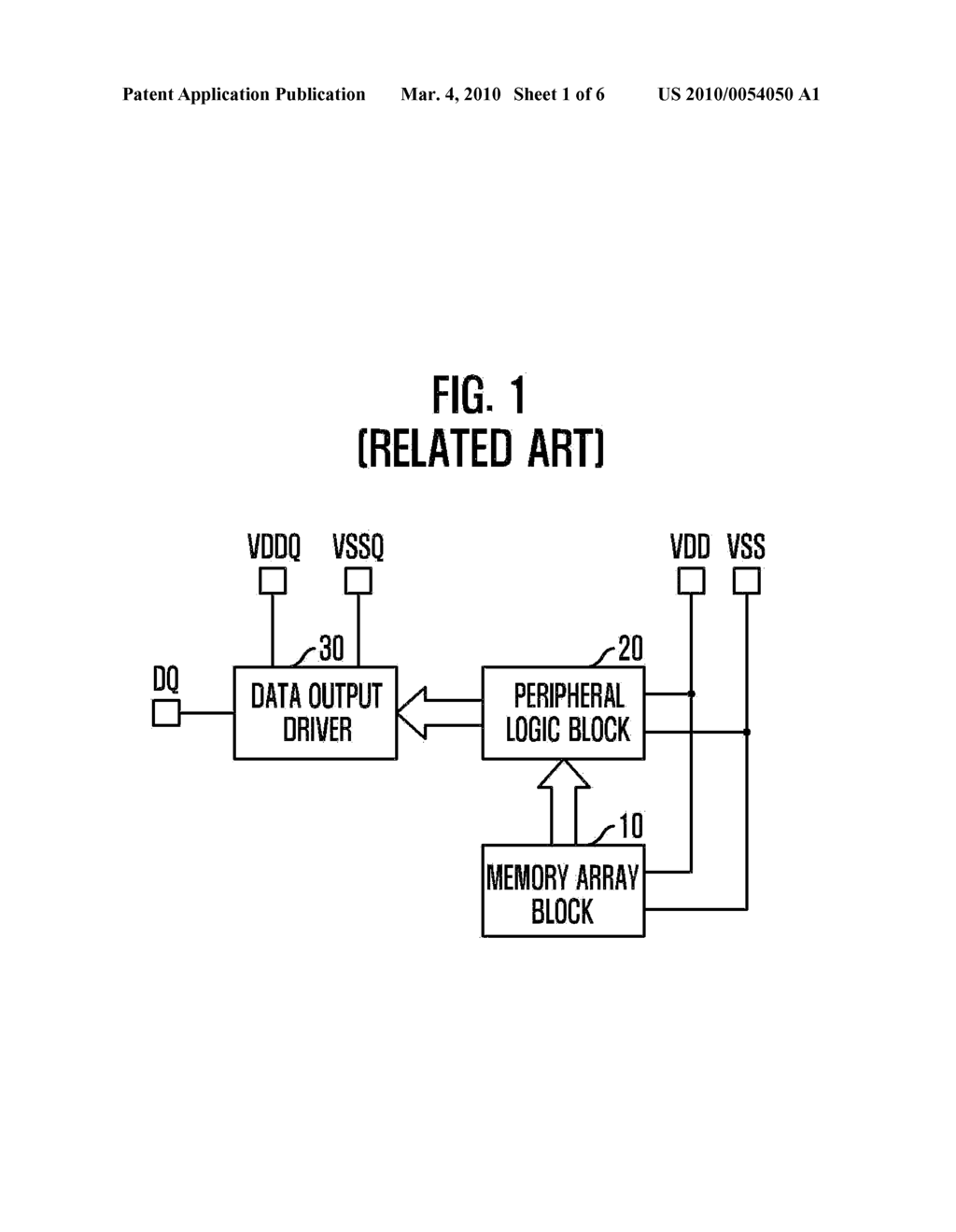 APPARATUS AND METHOD FOR PROVIDING POWER IN SEMICONDUCTOR MEMORY DEVICE - diagram, schematic, and image 02