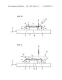 Laser light source device and manufacturing method for manufacturing laser light source device diagram and image