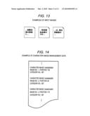 DOCUMENT PROCESSING APPARATUS, DOCUMENT PROCESSING METHOD, AND COMPUTER READABLE MEDIUM diagram and image