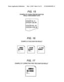 DOCUMENT PROCESSING APPARATUS, DOCUMENT PROCESSING METHOD, AND COMPUTER READABLE MEDIUM diagram and image