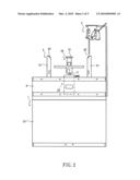 Wafer alignment platform diagram and image