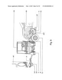 Single towing vehicle for both car and cart diagram and image