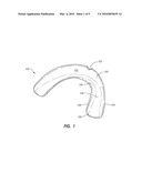 DENTAL TREATMENT TRAYS COMPRISING SILICONE OR OTHER ELASTOMERIC MATERIAL diagram and image