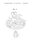 MICROFLUIDIC CARTRIDGE FOR SEPARATING TARGET MOLECULES, AND SEPARATOR AND METHOD OF SEPARATING TARGET MOLECULES USING SAME diagram and image