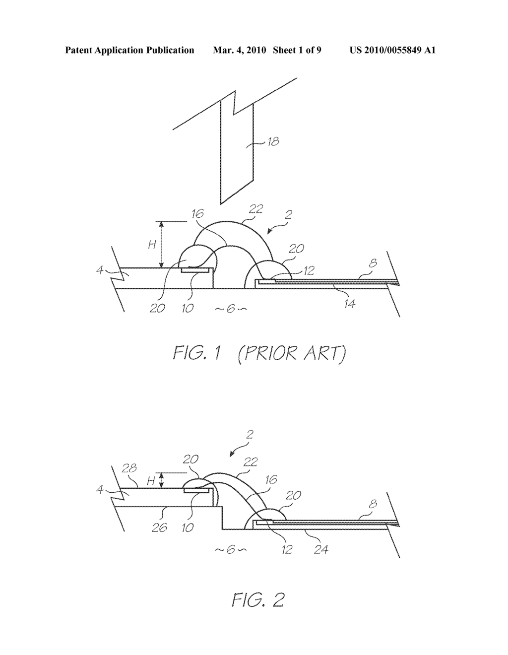 METHOD OF ENCAPSULATING WIRE BONDS - diagram, schematic, and image 02