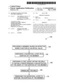 METHOD OF MAKING LOW WORK FUNCTION COMPONENT diagram and image