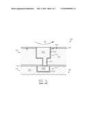 ENHANCING STRUCTURAL INTEGRITY OF LOW-K DIELECTRICS IN METALLIZATION SYSTEMS OF SEMICONDUCTOR DEVICES BY USING A CRACK SUPPRESSING MATERIAL LAYER diagram and image