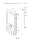 ANTENNA MODULE AND PORTABLE ELECTRONIC DEVICE USING THE SAME diagram and image