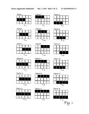 Symbol alignment scheme for multiline gaming machines diagram and image