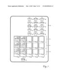 Symbol alignment scheme for multiline gaming machines diagram and image