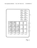 Symbol alignment scheme for multiline gaming machines diagram and image