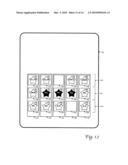 Symbol alignment scheme for multiline gaming machines diagram and image