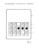 Symbol alignment scheme for multiline gaming machines diagram and image