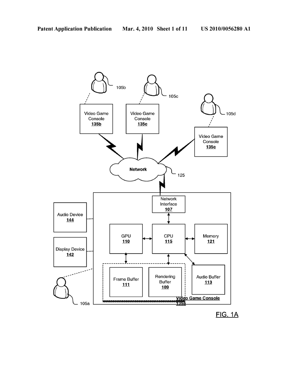 METHOD AND SYSTEM FOR AN INTEGRATED PLATFORM WIDE PARTY SYSTEM WITHIN A MULTIPLAYER GAMING ENVIRONMENT - diagram, schematic, and image 02