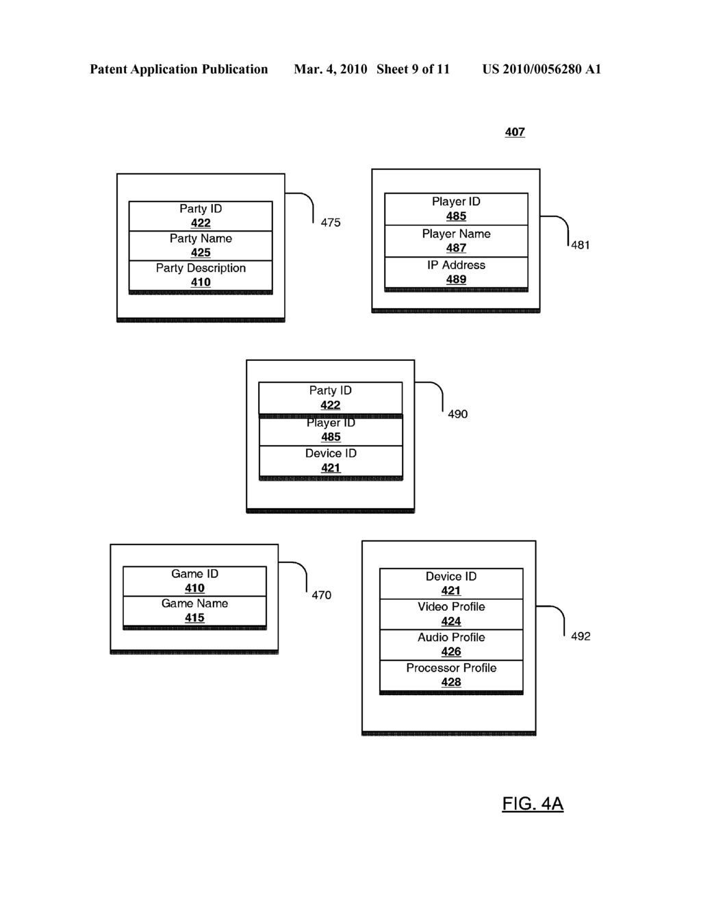 METHOD AND SYSTEM FOR AN INTEGRATED PLATFORM WIDE PARTY SYSTEM WITHIN A MULTIPLAYER GAMING ENVIRONMENT - diagram, schematic, and image 10