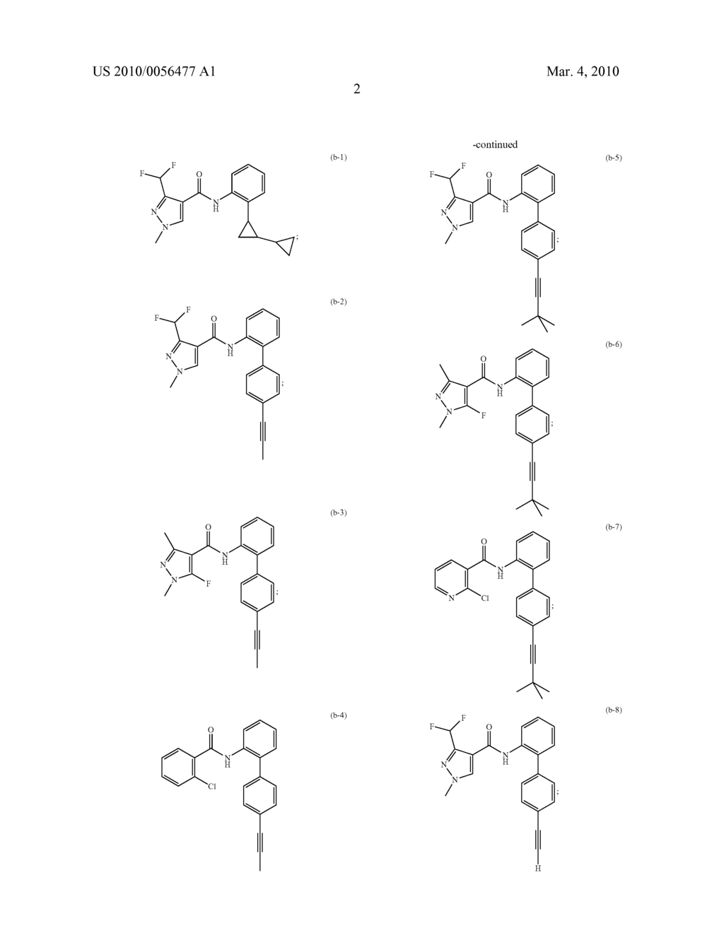 FUNGICIDAL MIXTURES OF AMIDINYLPHENYL COMPOUNDS - diagram, schematic, and image 03