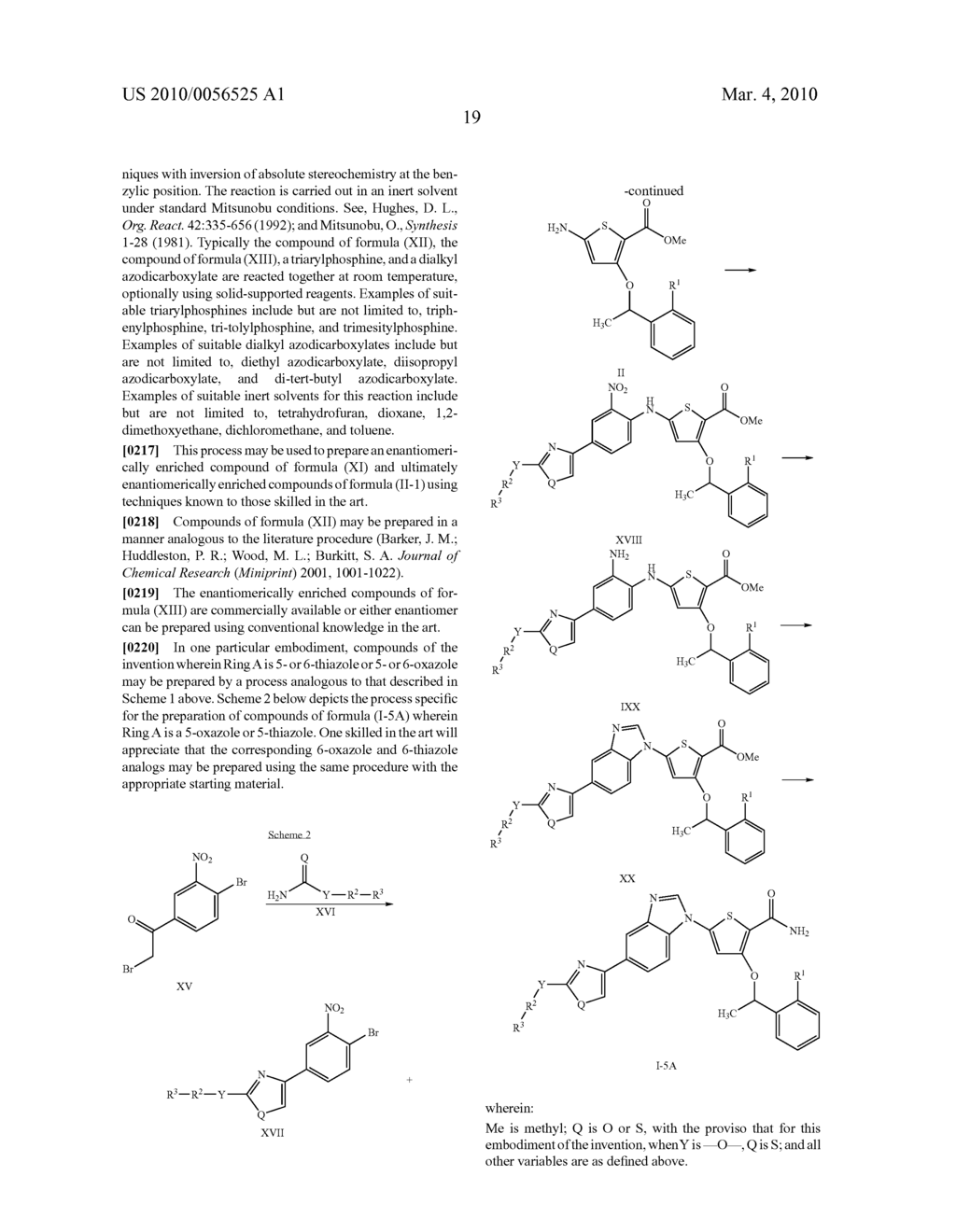 5- AND 6- SUBSTITUTED BENZIMIDAZOLE THIOPHENE COMPOUNDS - diagram, schematic, and image 20