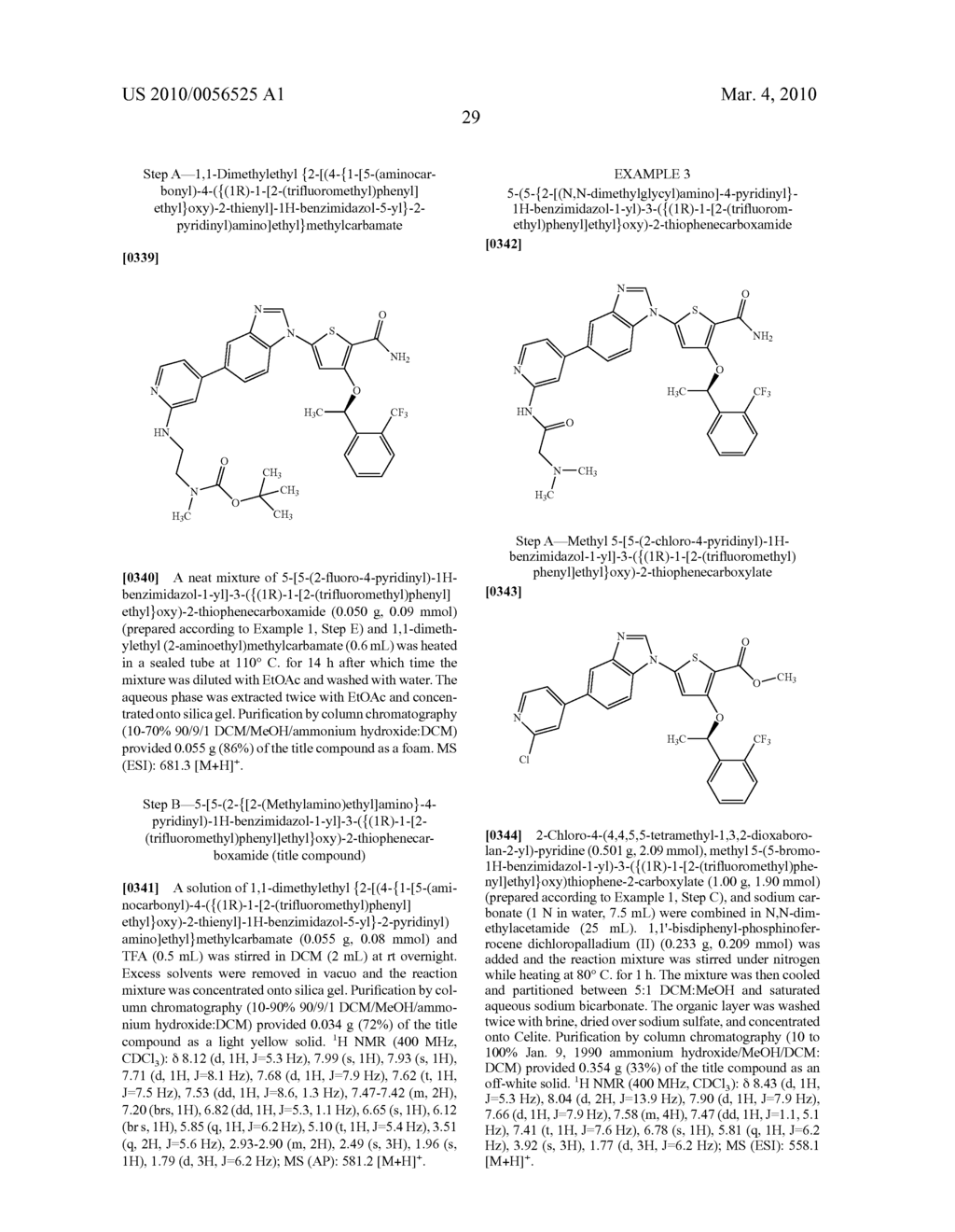 5- AND 6- SUBSTITUTED BENZIMIDAZOLE THIOPHENE COMPOUNDS - diagram, schematic, and image 30
