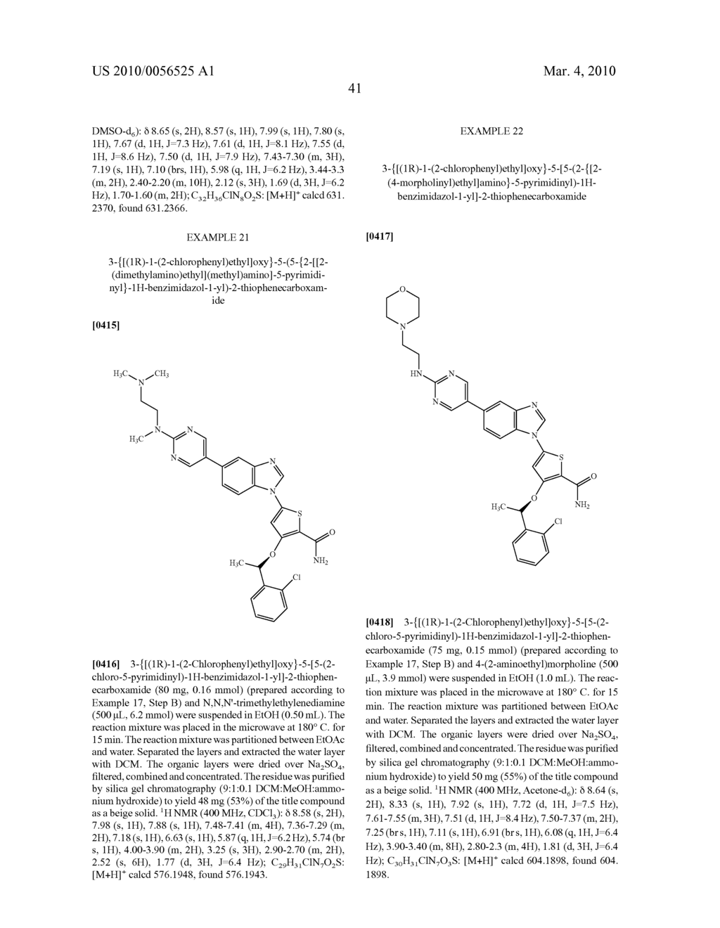 5- AND 6- SUBSTITUTED BENZIMIDAZOLE THIOPHENE COMPOUNDS - diagram, schematic, and image 42