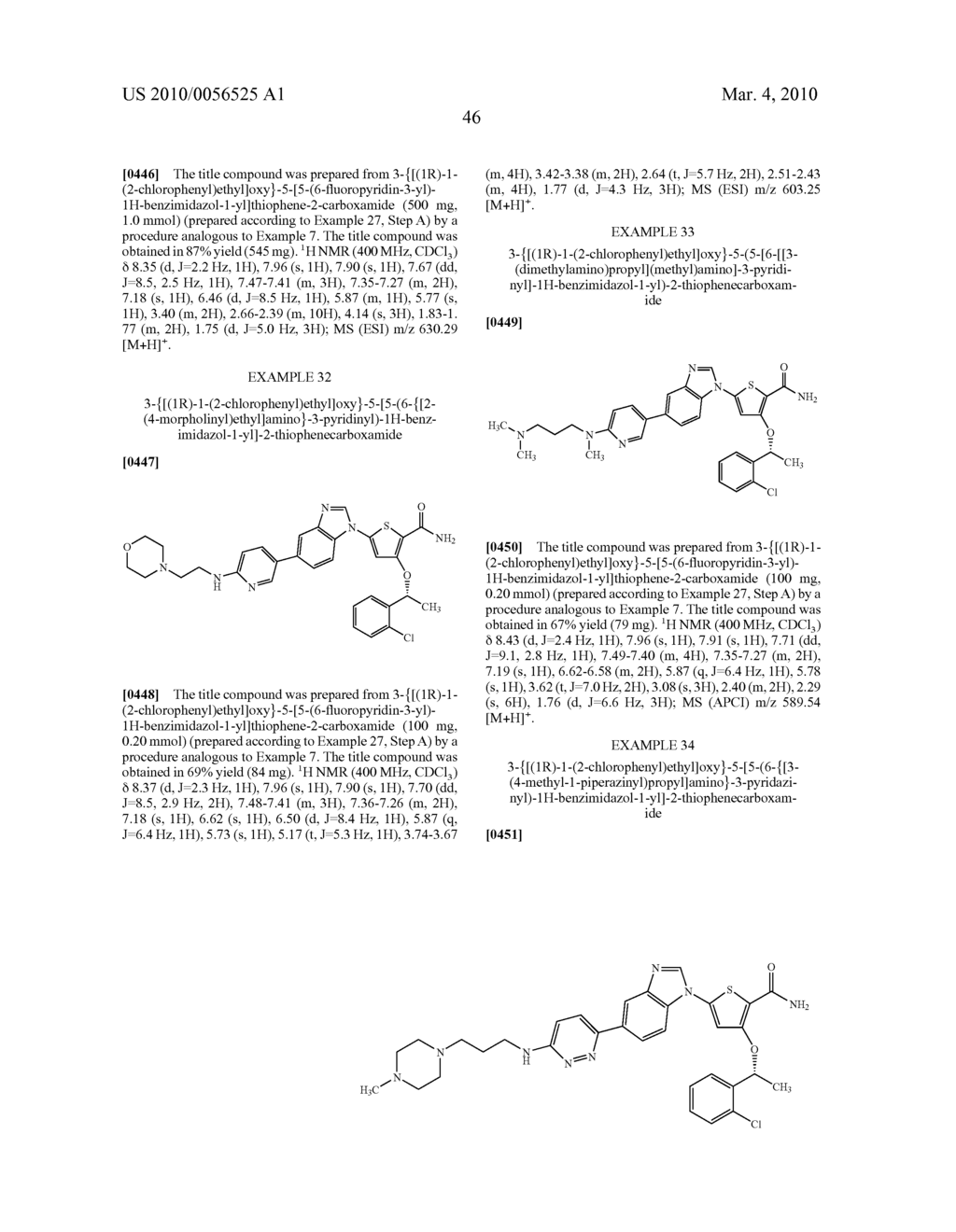 5- AND 6- SUBSTITUTED BENZIMIDAZOLE THIOPHENE COMPOUNDS - diagram, schematic, and image 47