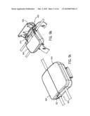 CASSETTE FOR USE IN A MEDICATION DELIVERY FLOW SENSOR ASSEMBLY AND METHOD OF MAKING THE SAME diagram and image