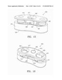 Hydraulically Actuated Expanding Spine Cage With Extendable Locking Anchor diagram and image