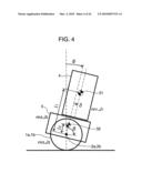 INVERTED TWO-WHEEL GUIDED VEHICLE AND CONTROL METHOD THEREFOR diagram and image