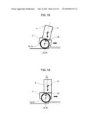 INVERTED TWO-WHEEL GUIDED VEHICLE AND CONTROL METHOD THEREFOR diagram and image