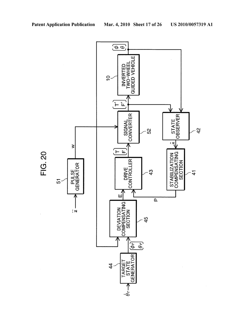 INVERTED TWO-WHEEL GUIDED VEHICLE AND CONTROL METHOD THEREFOR - diagram, schematic, and image 18