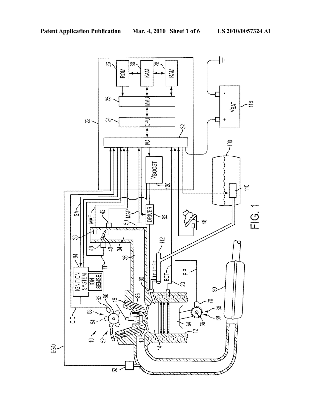 Ignition Energy Management With Ion Current Feedback To Correct Spark Plug Fouling - diagram, schematic, and image 02