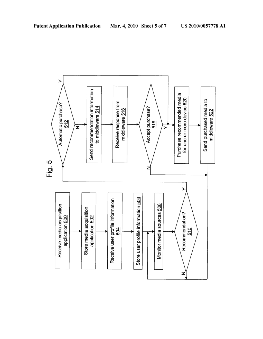 MEDIA RECOMMENDATION AND ACQUISITION SYSTEM - diagram, schematic, and image 06