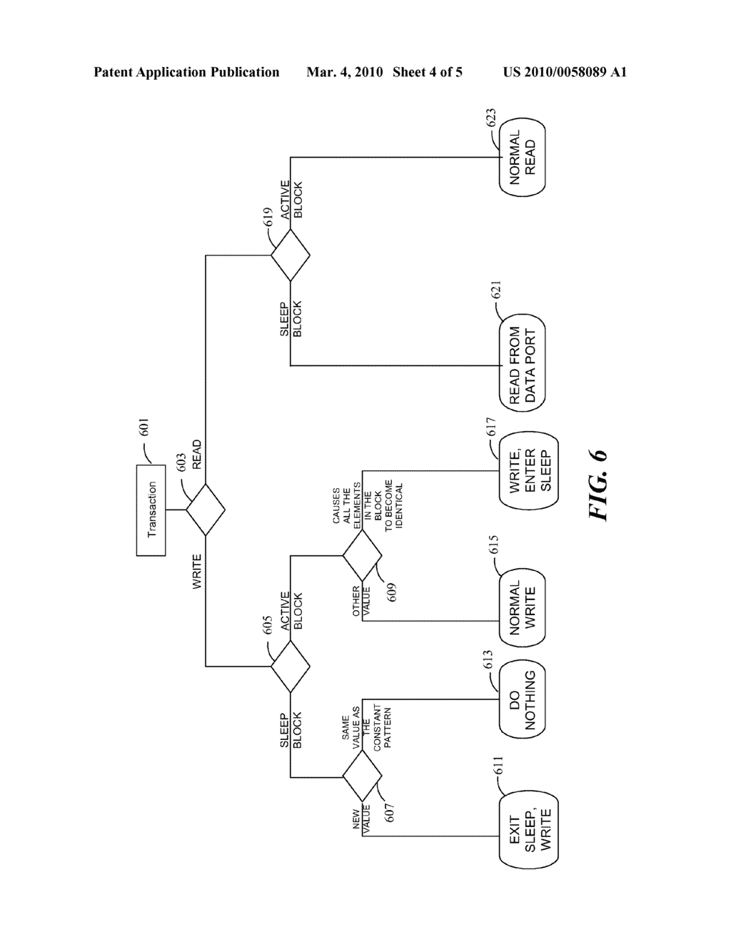 MEMORY DEVICE HAVING A MEMORY SLEEP LOGIC AND METHODS THEREFOR - diagram, schematic, and image 05