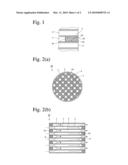 CERAMIC HONEYCOMB FILTER AND ITS PRODUCTION METHOD diagram and image