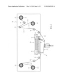 Wafer taping and detaping machine diagram and image