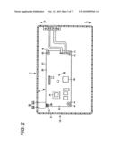 ELECTRONIC APPARATUS AND PRINTED WIRING BOARD diagram and image