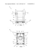 Self Moving Cart for Invalids, and Method for Managing Said Cart in Business Centres or Other Specific Areas diagram and image