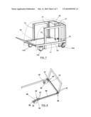 Self Moving Cart for Invalids, and Method for Managing Said Cart in Business Centres or Other Specific Areas diagram and image