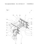 Rolling conveyor with a separate drive assembly diagram and image