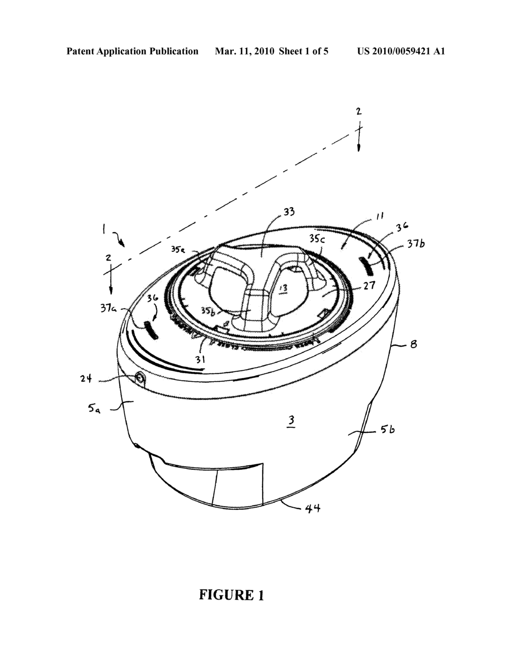 FLOATING DISPENSER FOR DISPENSING A SOLID DISSOLVABLE CHEMICAL INTO AMBIENT WATER - diagram, schematic, and image 02