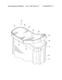 HINGED OVERCAP FROM A CONTAINER diagram and image