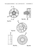 WIND POWER INSTALLATION, GENERATOR FOR GENERATION OF ELECTRICAL POWER FROM AMBIENT AIR, AND METHOD FOR GENERATION OF ELECTRICAL POWER FROM AMBIENT AIR IN MOTIION diagram and image