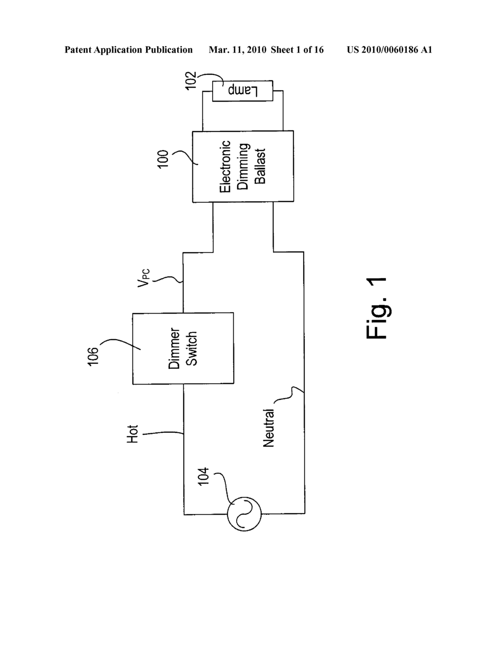 MEASUREMENT CIRCUIT FOR AN ELECTRONIC BALLAST - diagram, schematic, and image 02